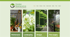 Desktop Screenshot of garden-maintenance.com